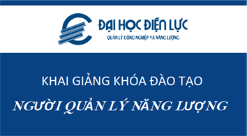 Khai giảng khóa đào tạo Người quản lý năng lượng